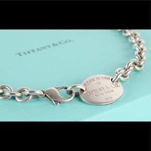 Tiffany & Co. Oval Necklace